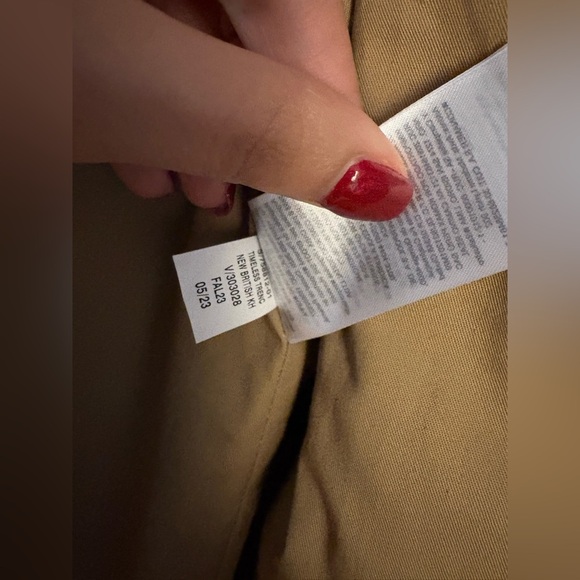 Banana Republic Timeless 100% Cotton Trench Coat – Size M - Picture 9 of 16